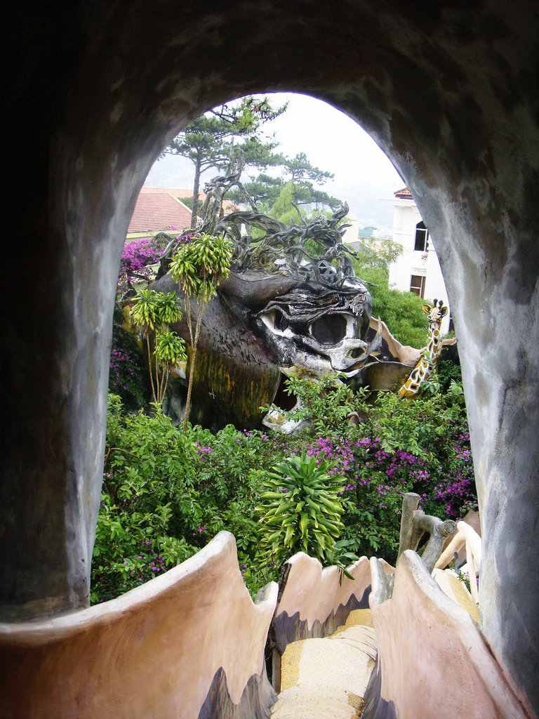 A casa maluca do Vietnã 105090crazy house Hang Nga guesthouse vietnam 15 | Bizarro | arquitetura, bizarro, curioso, incrível, maluco